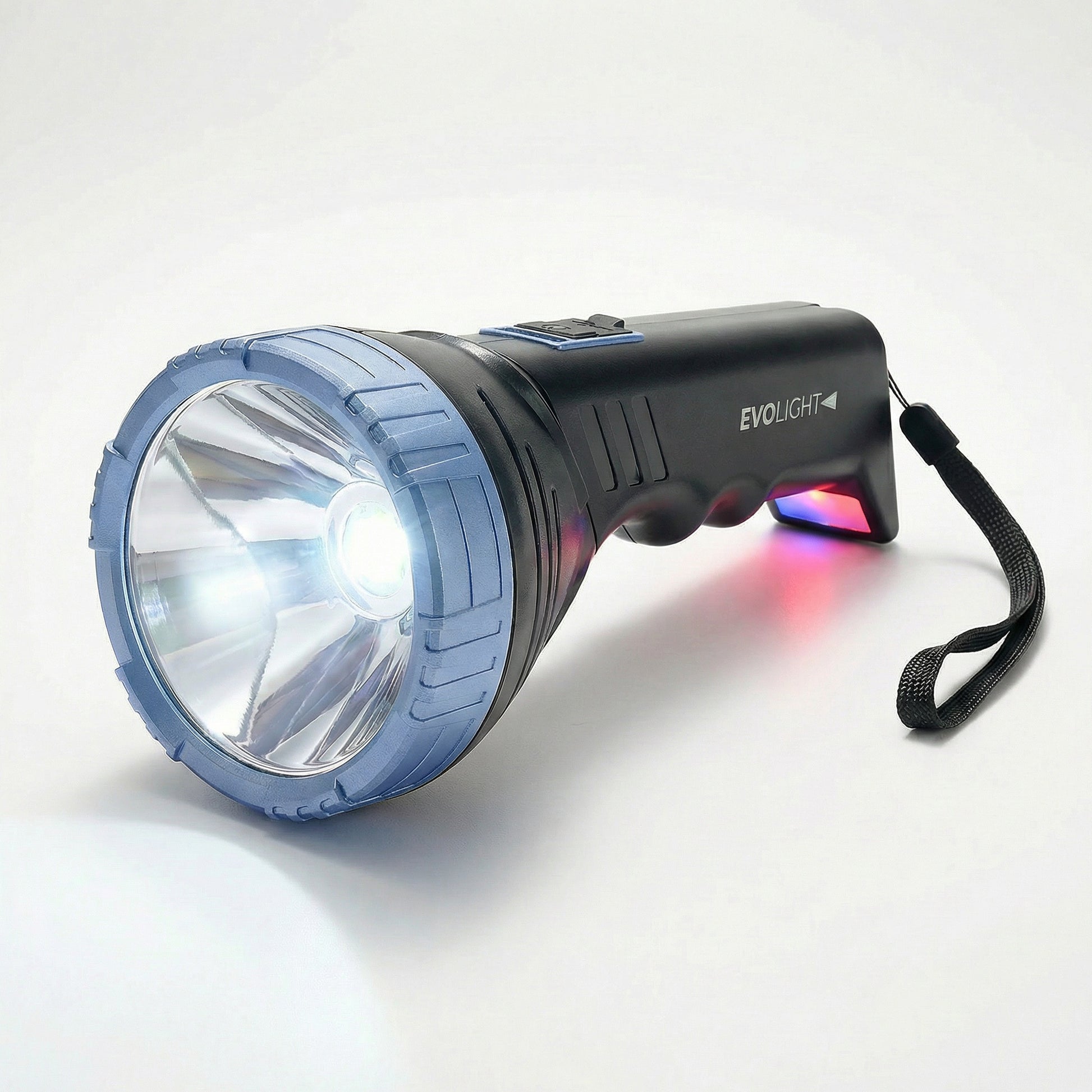 blue recharge flashlight WdtPro LED Rechargeable 2 Pack, 3 Modes Super Bright High Lumens Flashlights, Zoomable Tactical Flash Light with LCD Display, IP65 Waterproof Flashlights for Home Emergency Camping good focusing effect Water Resistance IPX5 Dimensions Core Equipment 1500 Lumen Rechargeable