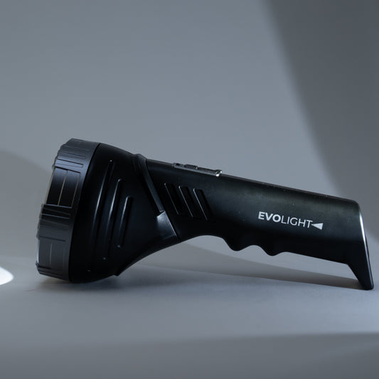 Evolight Rechargeable LED Flashlight with Built-in Power Bank
